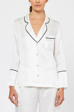 Evie Silk Pyjama Set Ivory