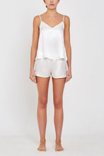Francesca Ivory Silk Camisole