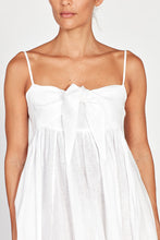 Acacia White Linen Maxi Sundress