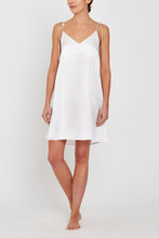 Lucia Short Silk Nightdress Ivory