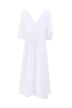 Arabella White Linen Dress/Kaftan