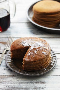 Christmas Morning Gingerbread Pancakes
