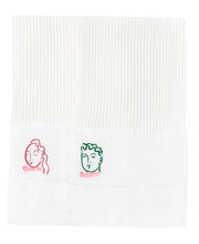 Emile and Elodie  - Pair of Embroidered Hand Towels