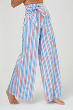 Saskia Multi Striped Cotton Trousers
