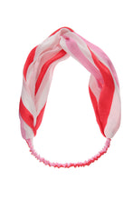 Kiki Candy Stripe Silk Headband